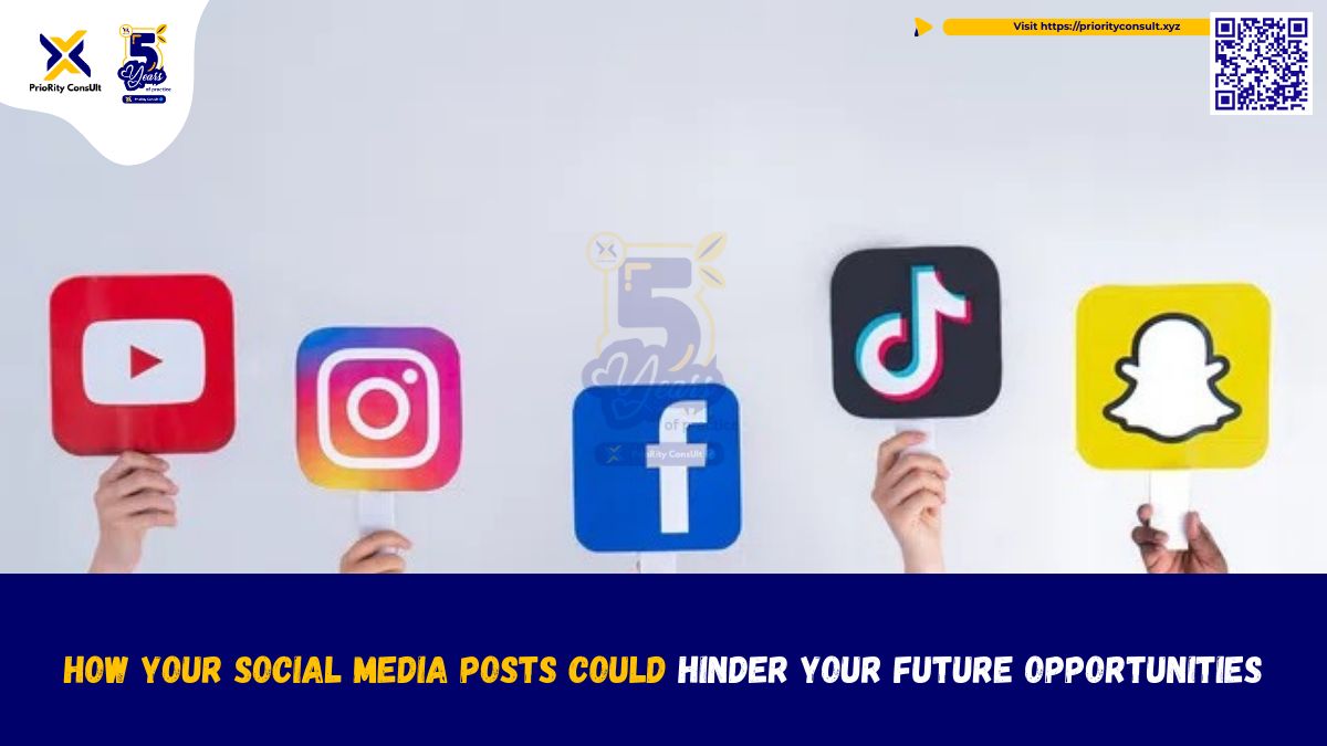 How your social media posts could hinder your future opportunities
